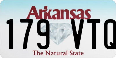 AR license plate 179VTQ