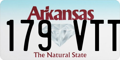 AR license plate 179VTT