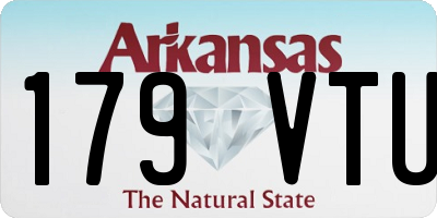 AR license plate 179VTU