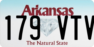 AR license plate 179VTV
