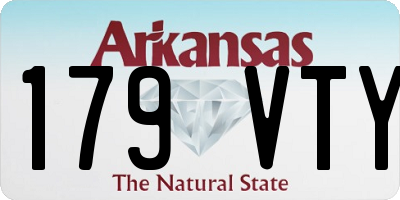 AR license plate 179VTY
