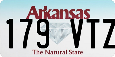 AR license plate 179VTZ