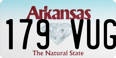 AR license plate 179VUG