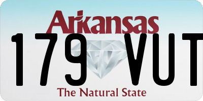AR license plate 179VUT