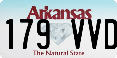 AR license plate 179VVD
