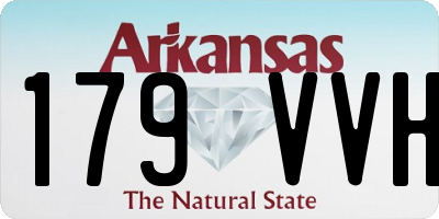 AR license plate 179VVH