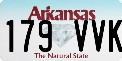 AR license plate 179VVK