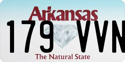 AR license plate 179VVN