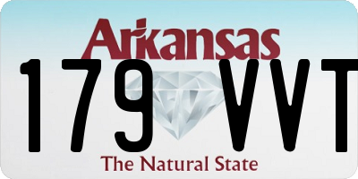 AR license plate 179VVT