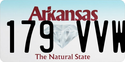 AR license plate 179VVW
