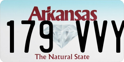 AR license plate 179VVY