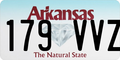 AR license plate 179VVZ