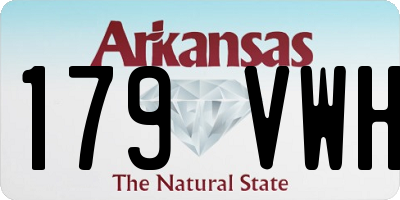 AR license plate 179VWH