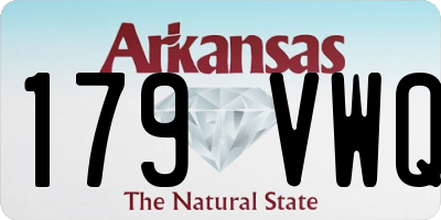 AR license plate 179VWQ