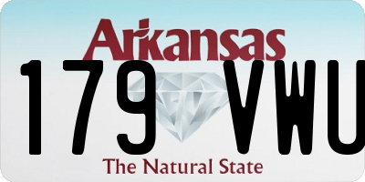 AR license plate 179VWU