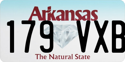 AR license plate 179VXB