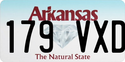 AR license plate 179VXD