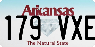AR license plate 179VXE