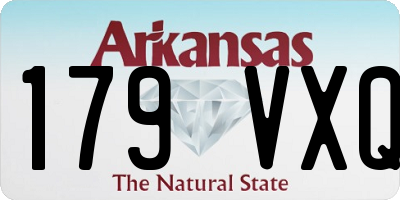 AR license plate 179VXQ