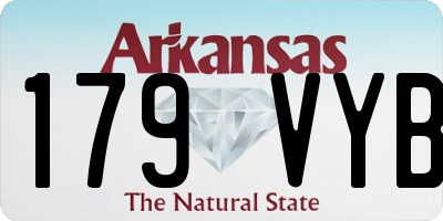 AR license plate 179VYB