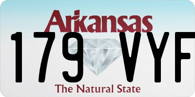AR license plate 179VYF
