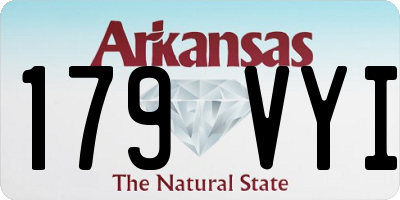 AR license plate 179VYI