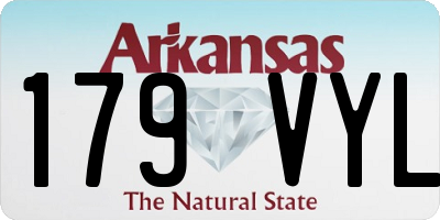 AR license plate 179VYL