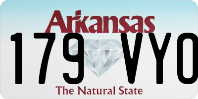 AR license plate 179VYO