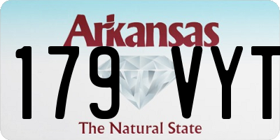 AR license plate 179VYT