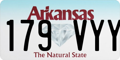 AR license plate 179VYY