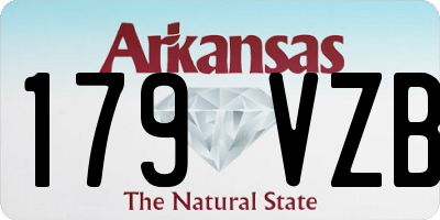 AR license plate 179VZB