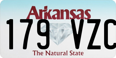 AR license plate 179VZC