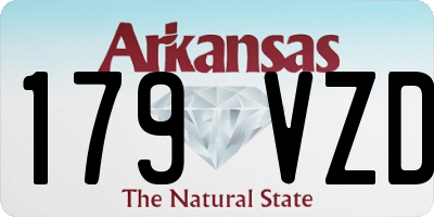 AR license plate 179VZD