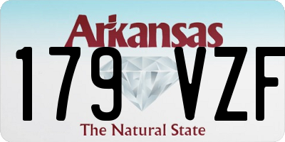 AR license plate 179VZF