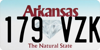 AR license plate 179VZK