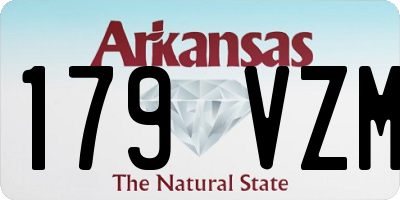 AR license plate 179VZM