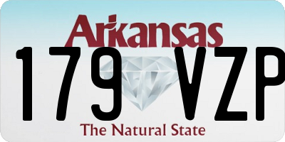 AR license plate 179VZP