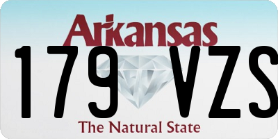 AR license plate 179VZS