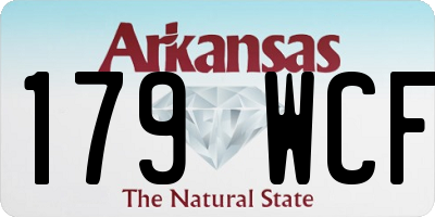 AR license plate 179WCF