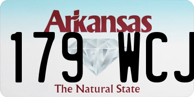AR license plate 179WCJ