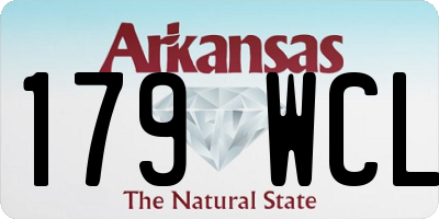 AR license plate 179WCL
