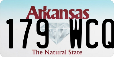 AR license plate 179WCQ