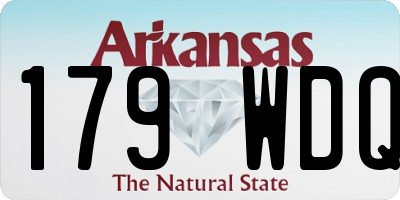 AR license plate 179WDQ