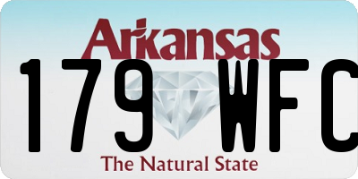 AR license plate 179WFC