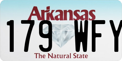 AR license plate 179WFY