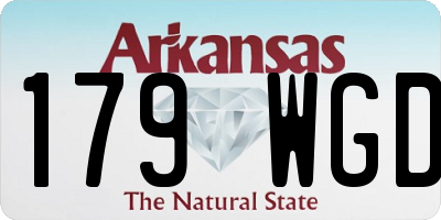 AR license plate 179WGD