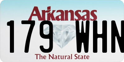 AR license plate 179WHN