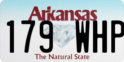 AR license plate 179WHP