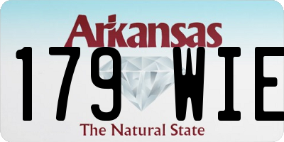 AR license plate 179WIE