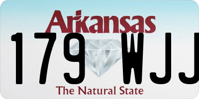 AR license plate 179WJJ